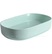 Раковина накладная Allen Brau Fantasy Oval 550х360 мм мятный 4.11022.MT