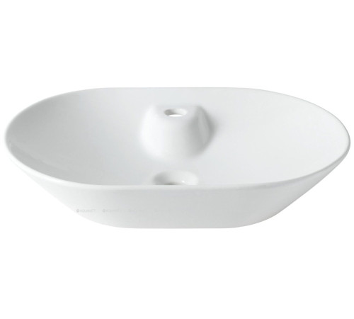 Раковина накладная Allen Brau FANTASY Bowl 600x420 мм с отверстием белая 4.11020.20