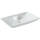 Раковина накладная Allen Brau FANTASY Y 644x395 мм с отверстием белая 4.11017.20