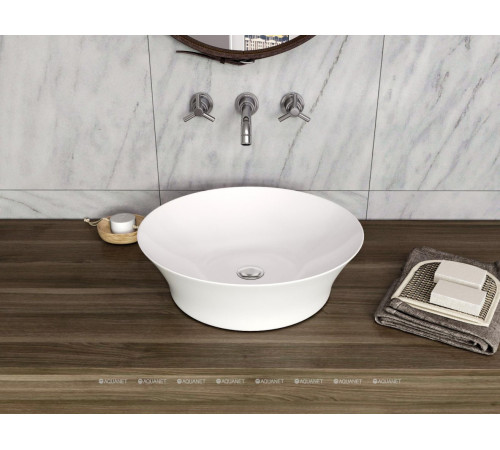 Раковина накладная Allen Brau Liberty 420x420x125 мм без перелива 4.32002.20