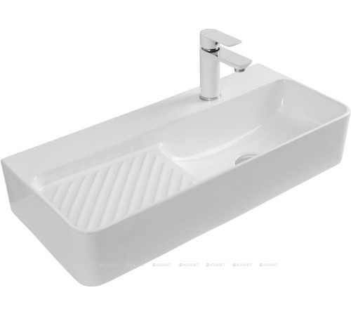 Раковина подвесная Aquanet Comfort-4 700х305х130 мм белая 00326054