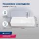 Раковина подвесная Aquanet Comfort-4 700х305х130 мм белая 00326054