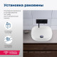 Раковина накладная Aquanet ELEGANT-1 380х380х150 мм керамика белая 00326058