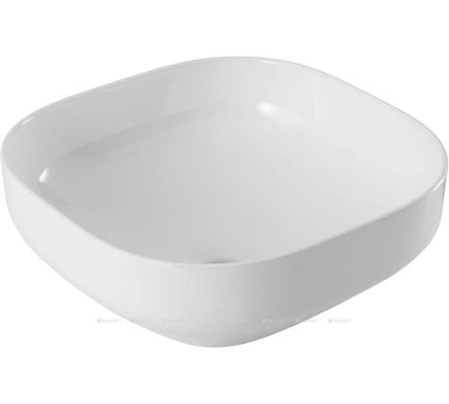 Раковина накладная Aquanet ELEGANT-1 380х380х150 мм керамика белая 00326058