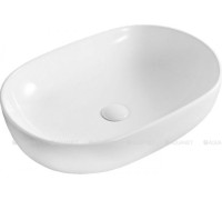Раковина накладная BelBagno BB1084 60x42 см белый