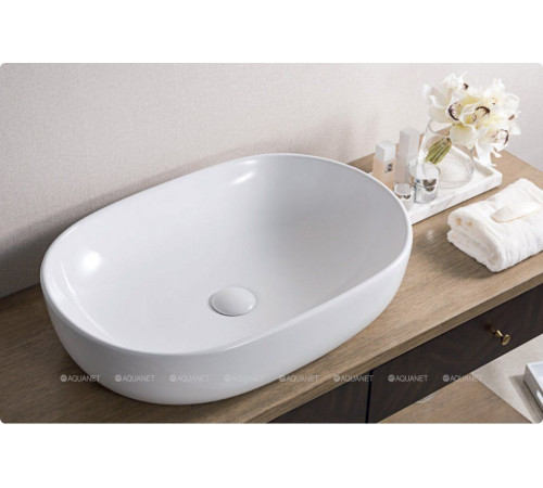 Раковина накладная BelBagno BB1084 60x42 см белый