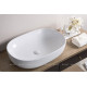 Раковина накладная BelBagno BB1084 60x42 см белый