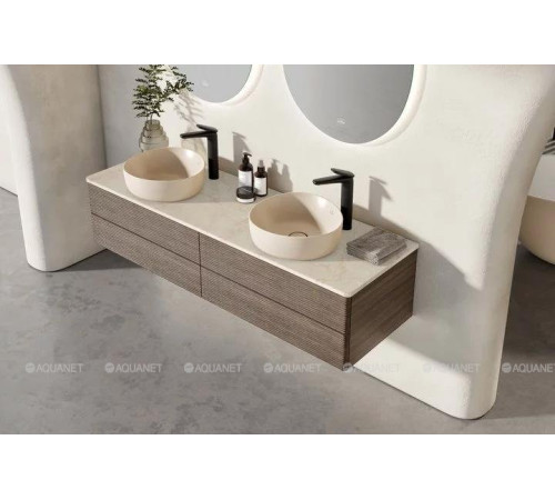 Раковина накладная Villeroy & Boch Antao 400x395x145 мм цвет Almond 4A7240AM