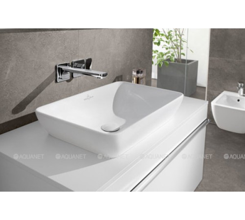 Раковина накладная Villeroy & Boch Artis 580x385x130 мм CeramicPlus 417258R1