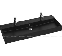 Раковина Jacob Delafon Vivienne 120 см черный матовый EXBK112-NGM