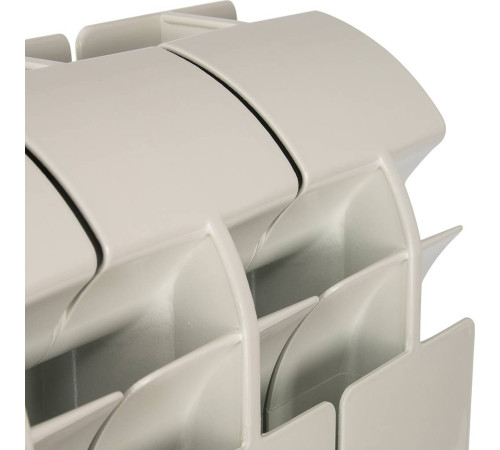 Радиатор алюминиевый Global VOX-R 500 6 секций боковое подключение белый RAL 9010 VX05001006