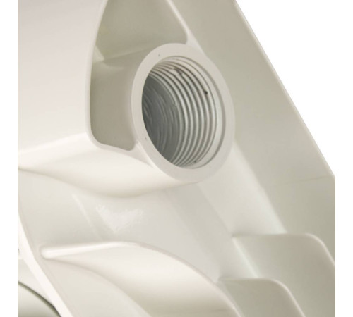 Радиатор алюминиевый Global VOX-R 500 6 секций боковое подключение белый RAL 9010 VX05001006