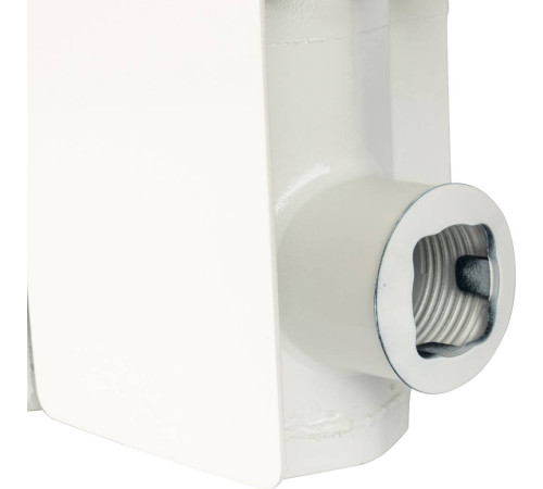 Радиатор алюминиевый Global VOX-R 500 6 секций боковое подключение белый RAL 9010 VX05001006