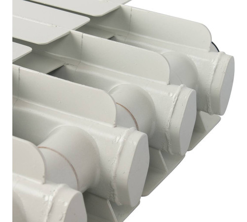 Радиатор алюминиевый Global VOX-R 500 6 секций боковое подключение белый RAL 9010 VX05001006