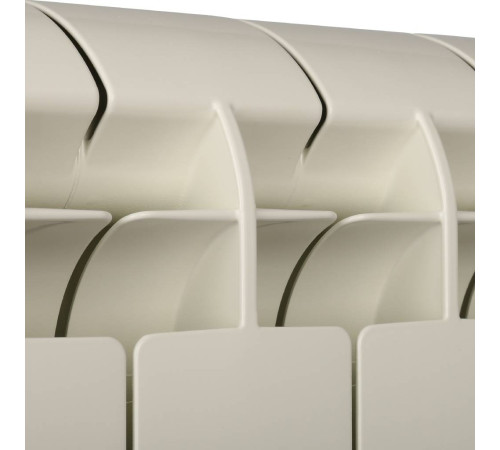 Радиатор биметаллический Global STYLE PLUS 500 6 секций боковое подключение белый RAL 9010 STP05001006