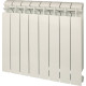 Радиатор биметаллический Global STYLE PLUS 500 8 секций боковое подключение белый RAL 9010 STP05001008