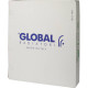 Радиатор биметаллический Global STYLE PLUS 500 8 секций боковое подключение белый RAL 9010 STP05001008