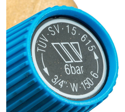 Предохранительный клапан для систем водоснабжения Watts SVW 3/4 6 бар 10004724