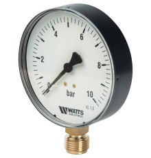 Манометр радиальный Watts F+R200 (MDR) 100 мм 1/2 10 бар 10008078