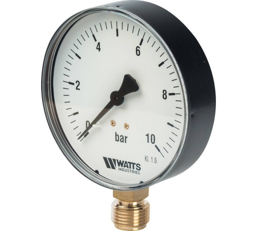 Манометр радиальный Watts F+R200 (MDR) 100 мм 1/2 10 бар 10008078