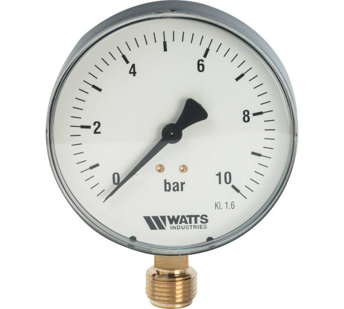 Манометр радиальный Watts F+R200 (MDR) 100 мм 1/2 10 бар 10008078