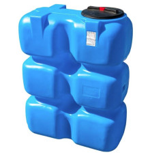 Бак для воды АНИОН Танк 1000 л с фланцем, крышкой с клапанами и сливом Т1000ФК2З