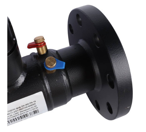 Клапан балансировочный ручной фланцевый BROEN Venturi FODRV DN 65 PN 16 3947100-606005