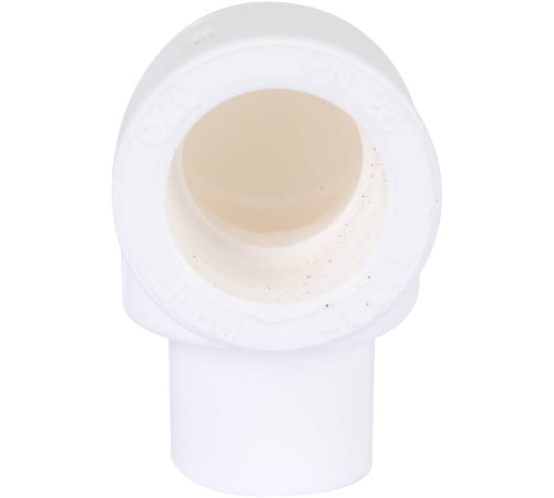 Угольник 90° Kalde 20 мм внутренняя-наружная белый 3212-elt-200000