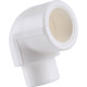 Угольник 90° Kalde 25 мм внутренний/наружный полипропиленовый белый 3212-elt-250000