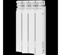 Радиатор биметаллический ROMMER Profi BM 500 4 секции боковое подключение RAL 9016 RBM-1210-050004