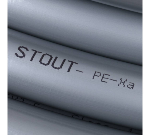 Труба из сшитого полиэтилена STOUT PE-Xa/EVOH 25х3.5 мм бухта 50 м SPX-0001-002535