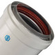 Труба дымохода STOUT DN 80 1000 мм утепленная SCA-0080-801000