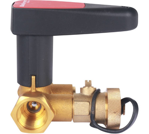 Клапан запорный ручной BROEN Basic DN 15 PN 25 с дренажем 594761