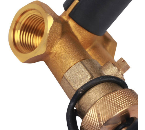 Клапан запорный ручной BROEN Basic DN 15 PN 25 с дренажем 594761