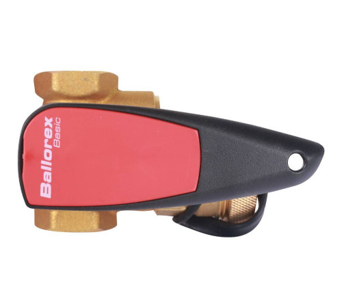 Клапан запорный ручной BROEN Basic DN 15 PN 25 с дренажем 594761