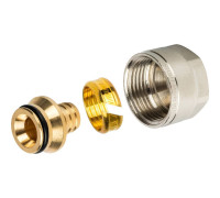 Фитинг компрессионный STOUT Евроконус для труб PEX 16х2.0х3/4 SFC-0020-001620