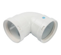 Отвод дымохода STOUT 90° DN 80 м/м SCA-0080-020090