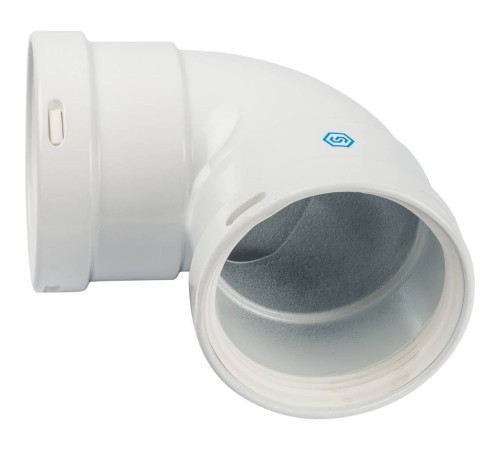 Отвод дымохода STOUT 90° DN 80 м/м SCA-0080-020090