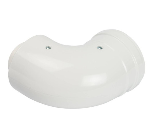 Адаптер конденсационный STOUT 90° DN 60/100 PP-FE с хомутом SCA-8610-230090