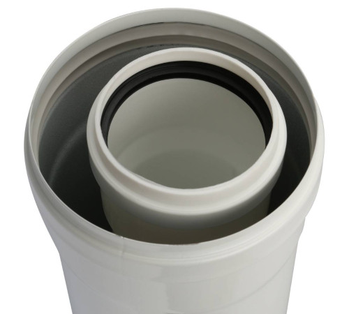 Труба конденсационная STOUT 500 мм DN 60/100 PP-FE SCA-8610-000500