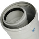 Труба конденсационная STOUT 2000 мм DN 60/100 PP-FE SCA-8610-002000