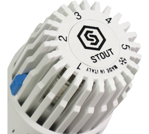 Головка термостатическая STOUT SHT газовая M30x1.5 SHT-0001-003015