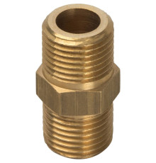 Ниппель STOUT 1/8 НР-НР латунный SFT-0003-001818