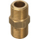 Ниппель STOUT 1/8 НР-НР латунный SFT-0003-001818