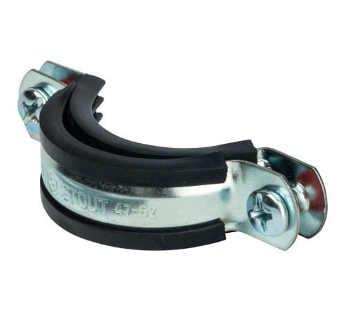 Хомут для труб STOUT с гайкой 1 1/2 47-52 мм SAC-0020-000112