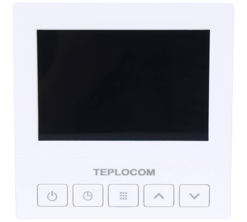 Термостат комнатный TEPLOCOM TS-Prog-220/3A программируемый проводной 250 В 3 А 913