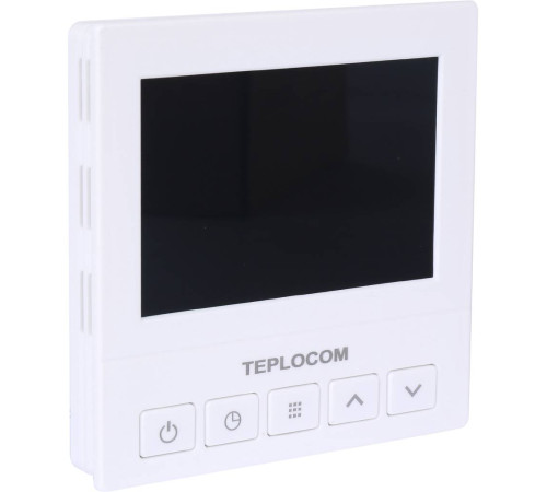 Термостат комнатный TEPLOCOM TS-Prog-220/3A программируемый проводной 250 В 3 А 913
