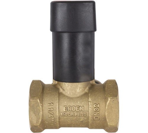 Клапан запорный ручной BROEN Basic DN 32 PN 25 резьбовой с дренажем 594766