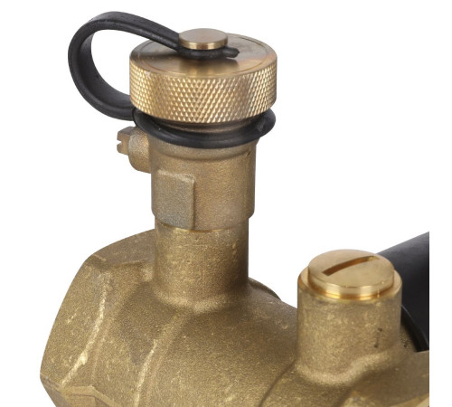 Клапан запорный ручной BROEN Basic DN 32 PN 25 резьбовой с дренажем 594766