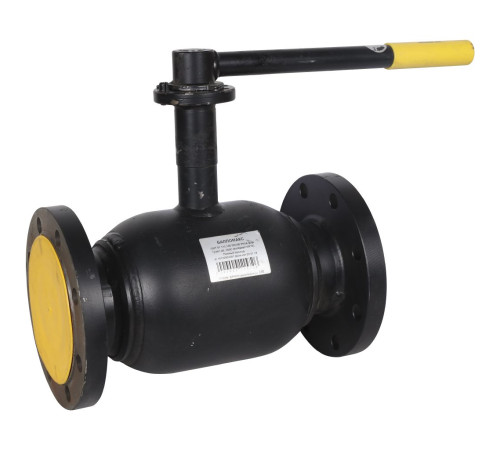 Кран шаровой стальной BROEN Ballomax фланцевый DN 100 PN 16 полный проход с рукояткой 585689